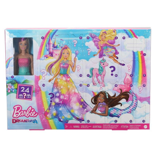 Mattel Adventní kaledář Barbie Dreamtopia