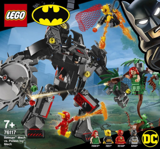 Lego Super Heroes 76117 Souboj robotů Batmana a Poison Ivy